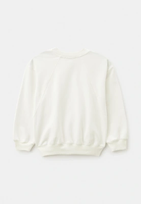 Свитшот Гарт из двунитки в молочном цвете