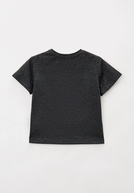 Футболка  в цвете антрацитовый меланж свободная 