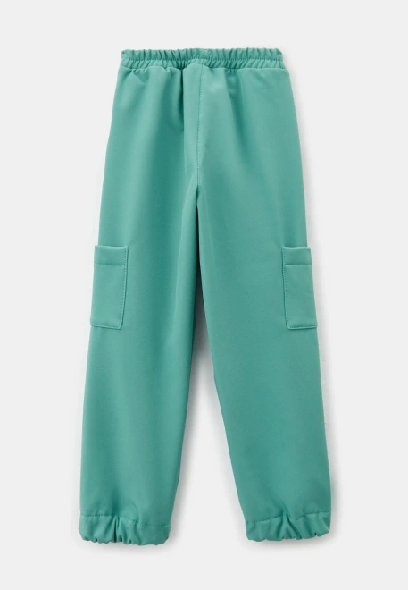 Костюм Клир из куртки и брюк в зеленом цвете