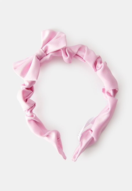 Ободок из атласа