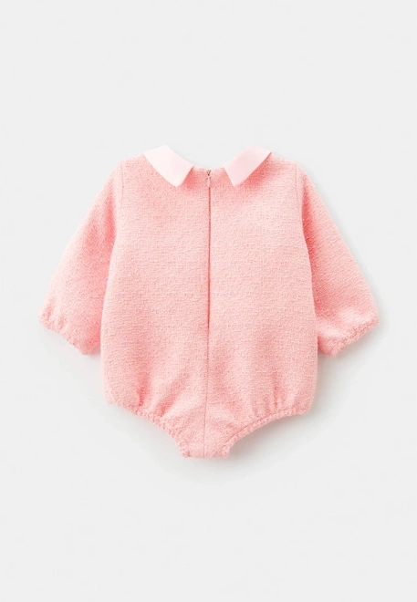 Ромпер Ализе из букле в розовом цвете