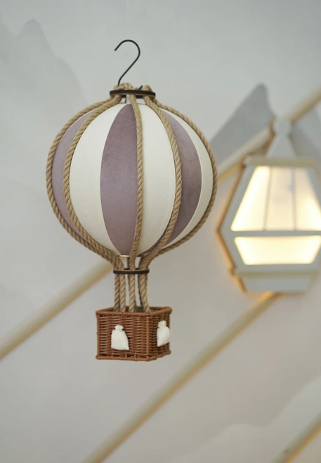 Воздушный шар «Монгольфьер» Пудра 25 см