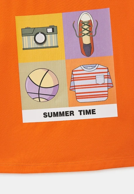 Футболка объемная с принтом Футболка объемная с принтом