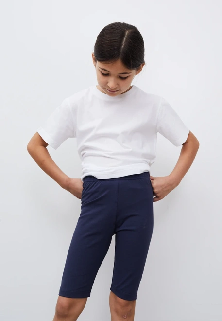 Велосипедки темно-синего цвета 