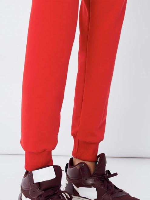 Брюки красные в стиле casual для мальчика