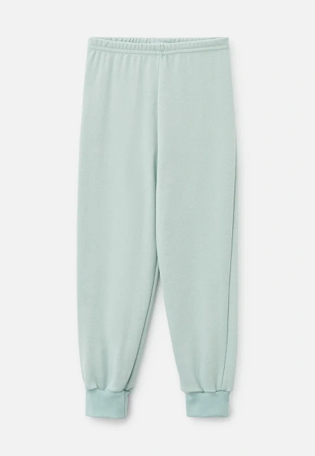 Пижама Чен с принтом для мальчиков в мятном цвете