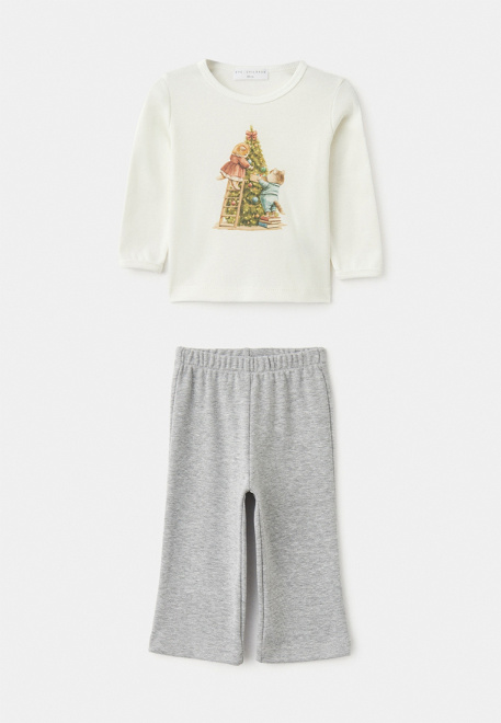 Комплект из лонгслива и брюк