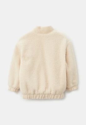 Куртка из меха в молочном цвете Куртка из меха в молочном цвете