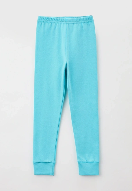 Пижама из хлопкового трикотажа с геометрическим рисунком