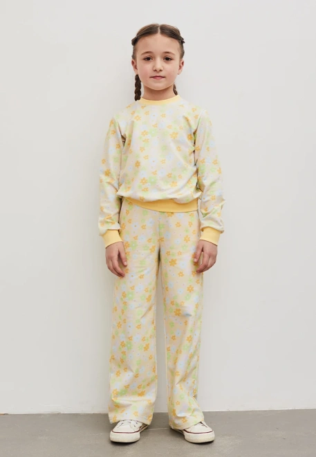 Комплект брюки и свитшот из двунитки