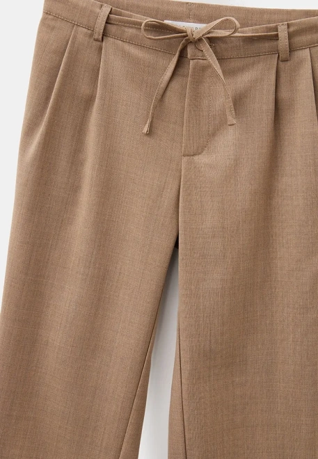 Брюки из костюмной ткани