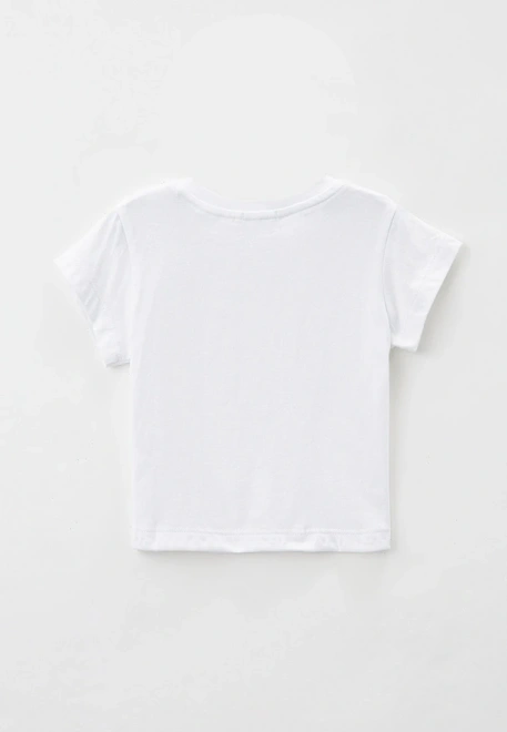 Футболка белая из хлопка Футболка белая из хлопка