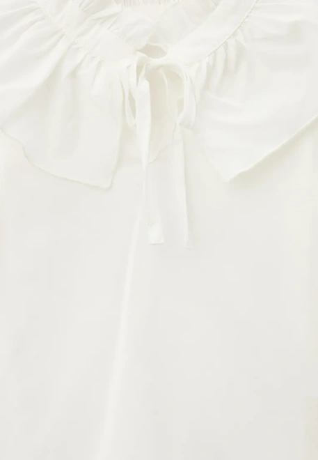 Блузка из сорочечной ткани