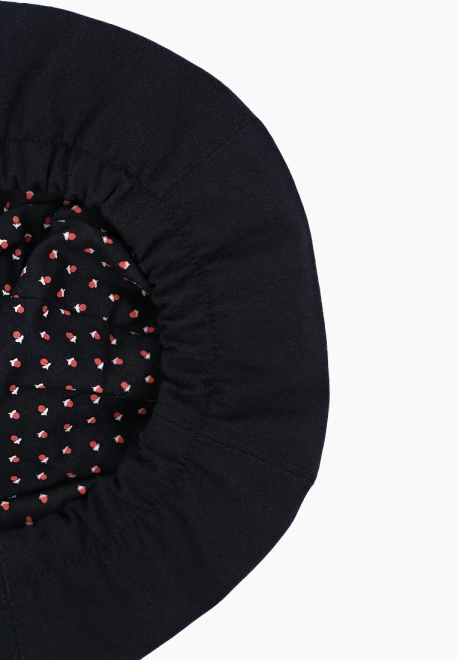 Берет школьный из костюмной ткани