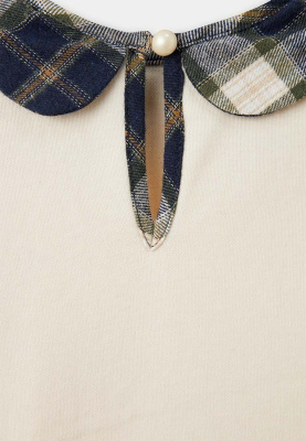 Комплект из лонгслива, юбки и повязки