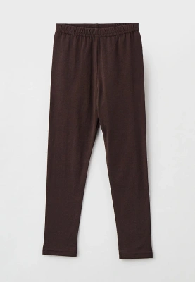 Леггинсы базовые в коричневом цвете