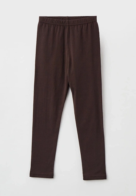 Леггинсы базовые в коричневом цвете