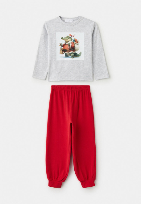 Комплект из лонгслива и брюк