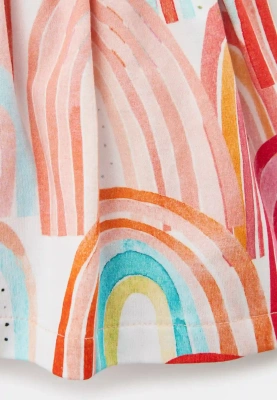 Юбка Агнесс из двунитки в розовом цвете