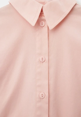 Рубашка из сорочечной ткани для девочек