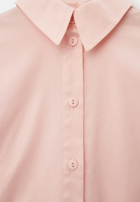 Рубашка из сорочечной ткани для девочек