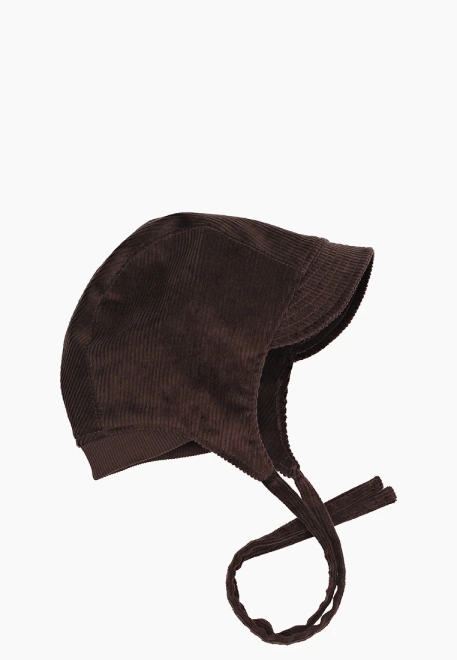 Шапка из вельвета