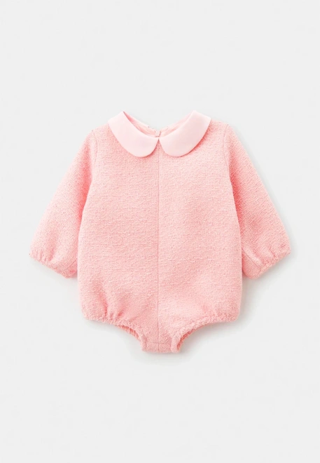 Ромпер Ализе из букле в розовом цвете