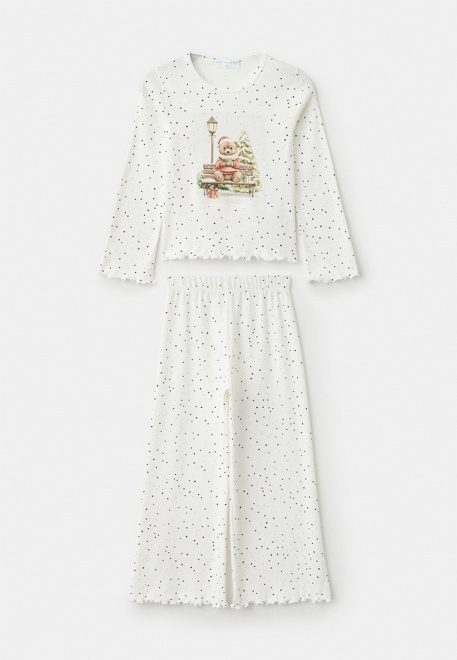 Комплект из лонгслива и брюк