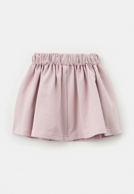 Юбка Агнесс из двунитки в розовом цвете