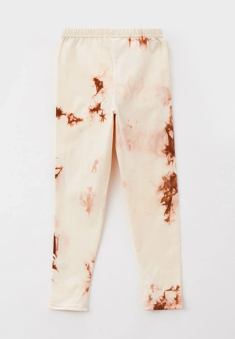 Леггинсы полной длины с принтом в стиле тай-дай