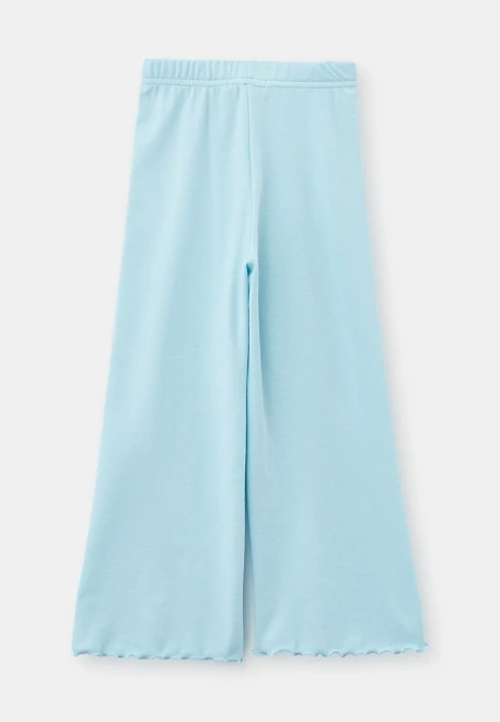 Пижама Эбигейл в голубом цвете с принтом для девочек