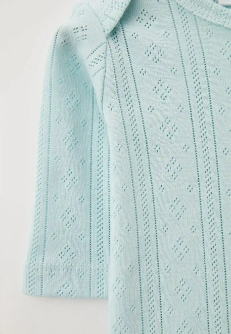 Комплект из боди в голубом и сером цвете