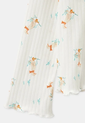 Пижама Эбигейл для девочек в молочном цвете