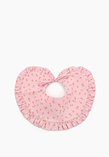 Воротник розовый на девочку 