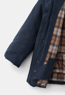 Куртка темно-синего цвета