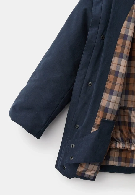 Куртка темно-синего цвета