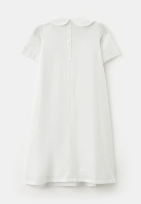 Комплект для крещения из платья, панталон и двух чепчиков