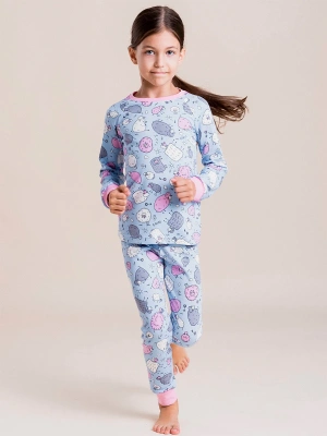 Пижама из хлопка с принтом барашки