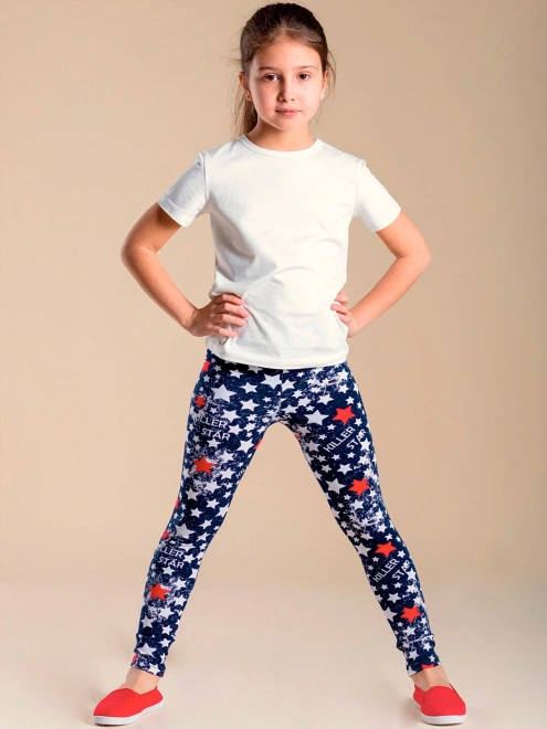 Леггинсы Killer Star в темно-синем цвете 