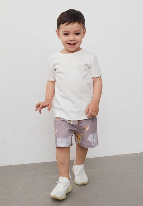 Комплект футболка с шортиками с животными