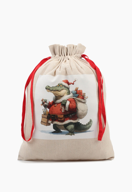 Подарочный мешочек с завязками