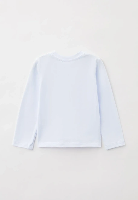 Лонгслив прямого кроя с принтом сердце  Лонгслив прямого кроя с принтом сердце