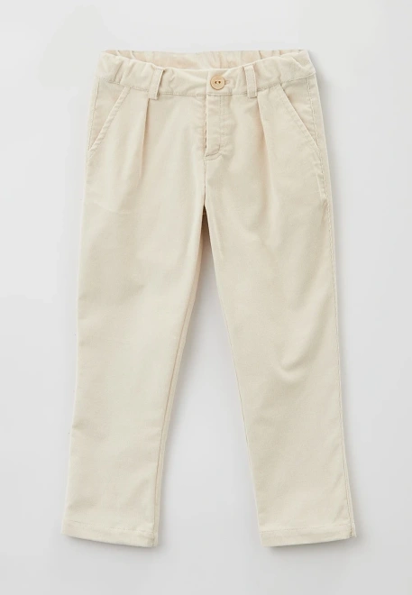 Брюки из мелкого вельвета для мальчиков 