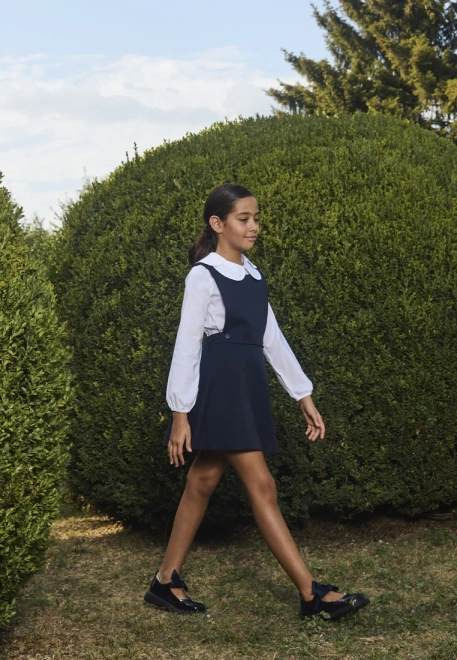 Блузка из рубашечной ткани