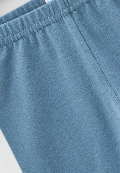 Велосипедки джинсового цвета