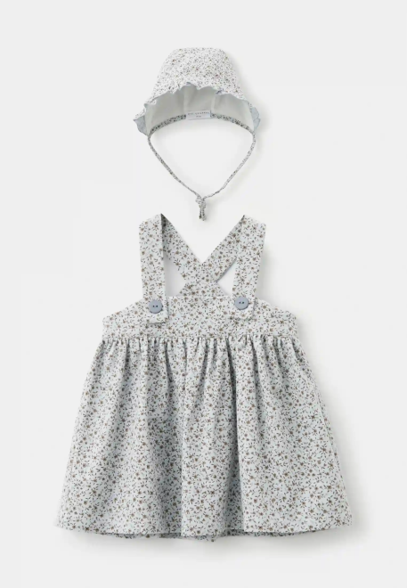 Клмплект из сарафана и чепчика