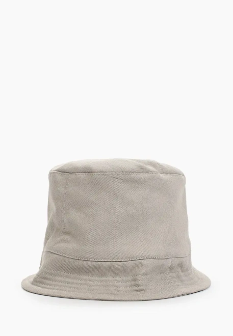 Панама из денима серая