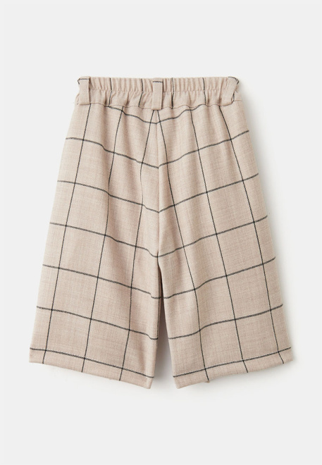 Шорты в клетку для мальчиков 