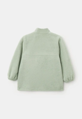 Анорак Уэйн из футера в мятном цвете
