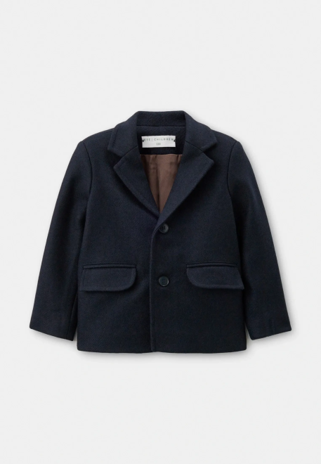 Пиджак Арнольд из пальтовой ткани в темно-синем цвете 